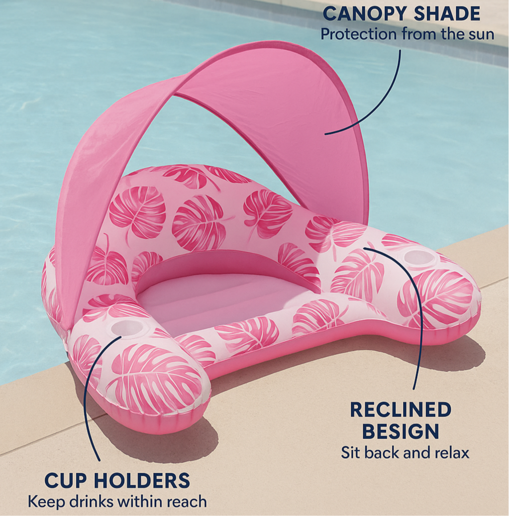 EpiFloat | Inflatable Pool Canopy