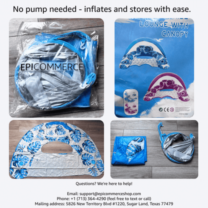 EpiFloat | Inflatable Pool Canopy