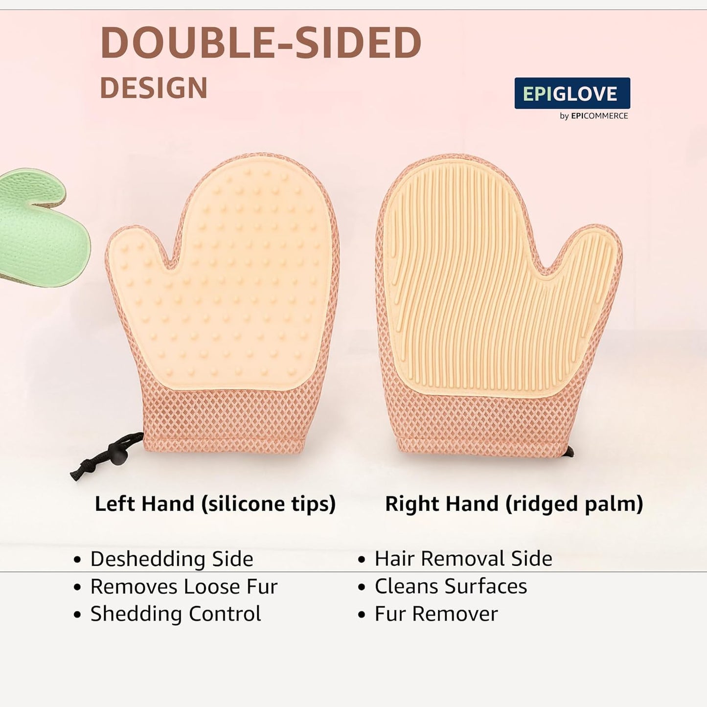 EpiGlove2 Pet Grooming Glove